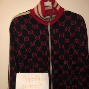 Gucci GG jacquard cotton jacket